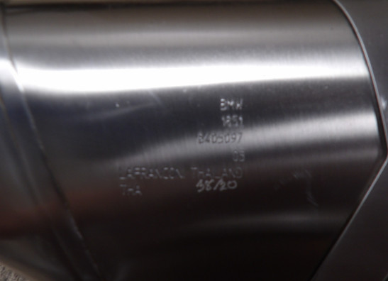 Uitlaat BMW F 850 GS