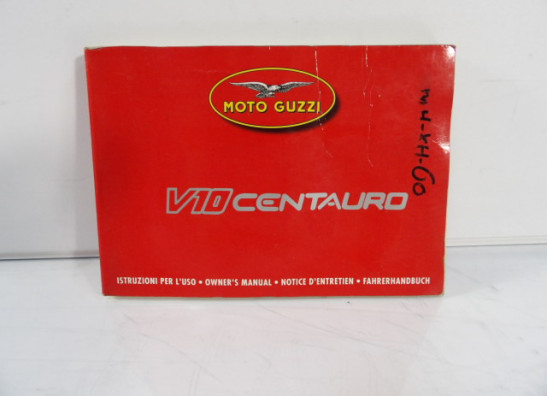 Fahrerhandbuch Moto Guzzi V10 Centauro