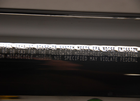 Sports exhaust Harley Davidson Softtail