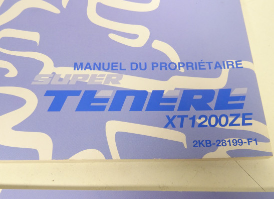 Instructieboekje Yamaha XT 1200 Z Super Tenere