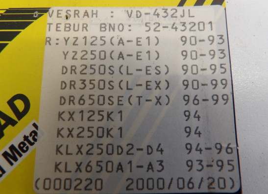 Bremsbeläge hinten Suzuki DR 650