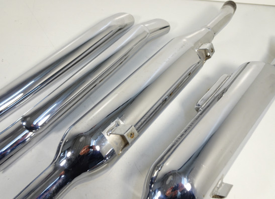 Uitlaat Triumph scrambler 900