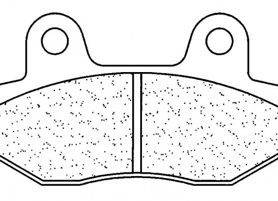Braking pads rear Triumph Tiger 1050