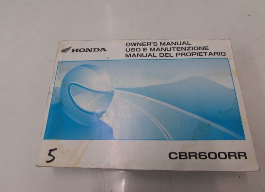 Manuel Honda CBR 600 RR