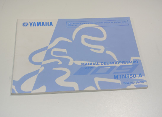 Manuel Yamaha MT 09