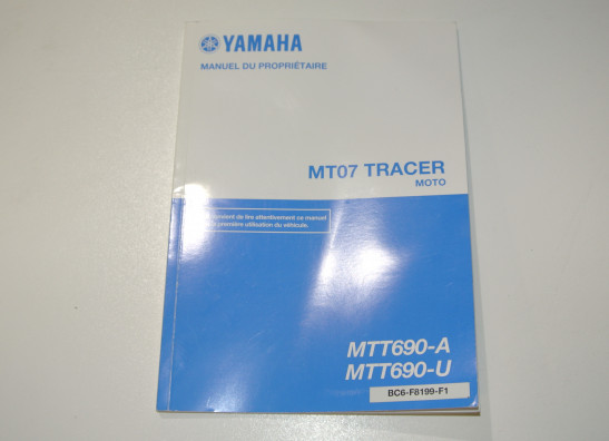 Manuel Yamaha Tracer 700