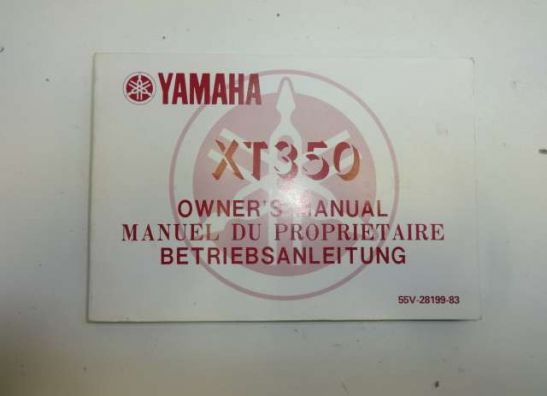 Fahrerhandbuch Yamaha Overige Yamaha