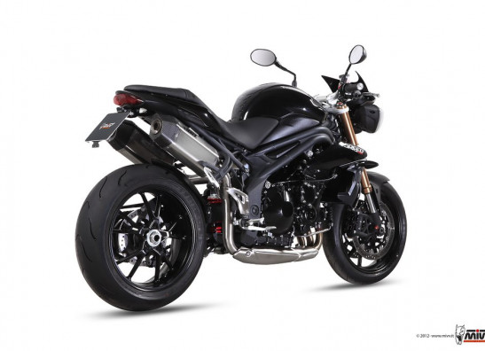 Uitlaat Triumph Speed Triple 1050