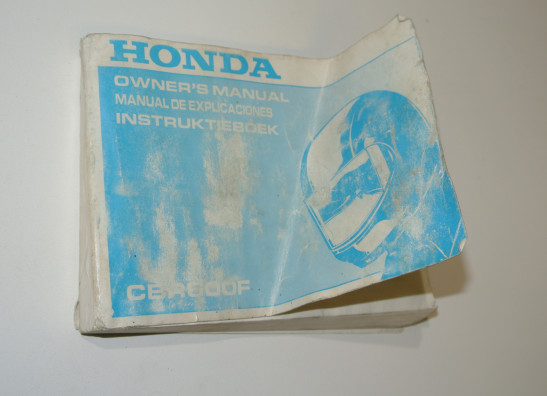 Manuel Honda CBR 600 F