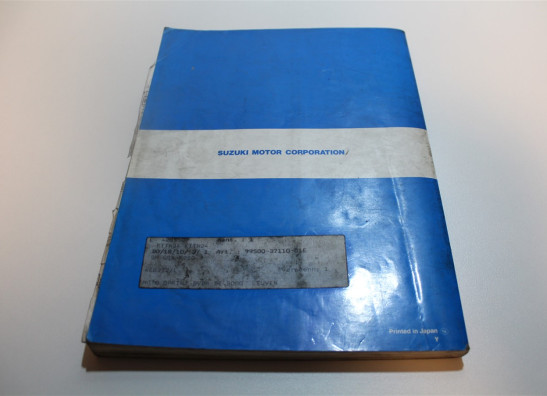 Instruction manual Suzuki GSX R 750