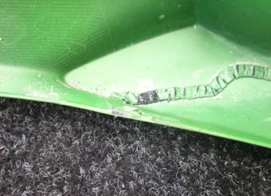 Heck links Kawasaki Z 650