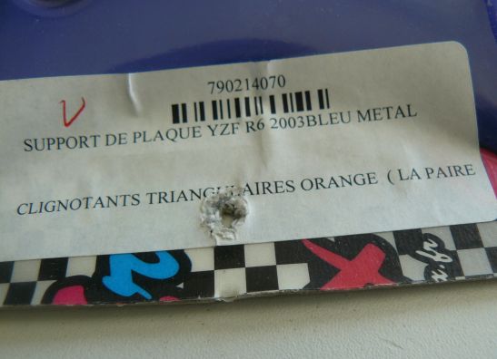 Undertail rear fender Yamaha YZF R6