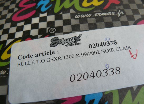 Wind screen Suzuki GSX R 1300 Hayabusa