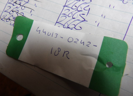 Standrohr links unten Kawasaki VERSYS 1000