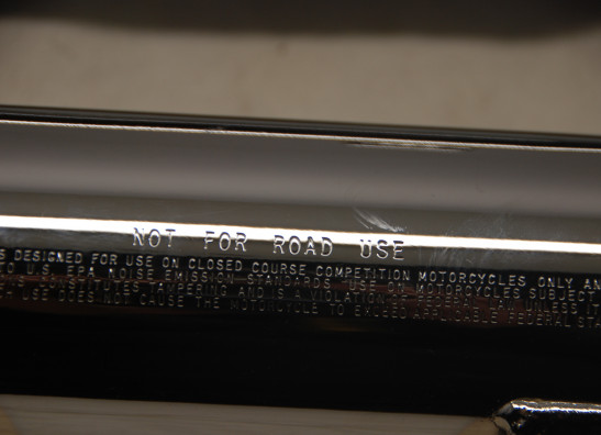 Sports exhaust Harley Davidson Softtail