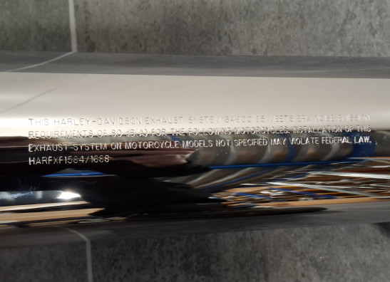 Uitlaat Harley Davidson FXDF Fat Bob