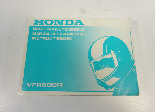 Instructieboekje Honda VFR 800 I