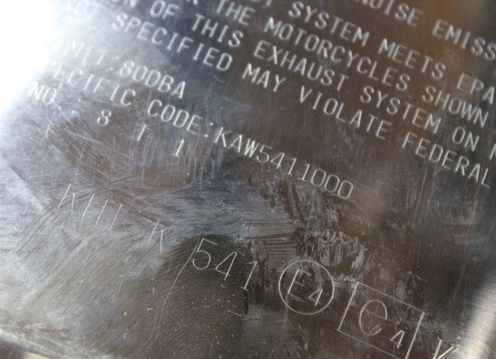 Auspuff Kawasaki Z 1000