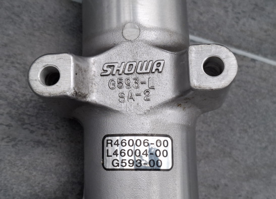 Voorpoot links onder Harley Davidson FXDWG Dyna Wide Glide