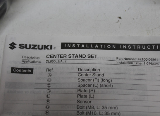 Standaard Suzuki DL 650 V STROM