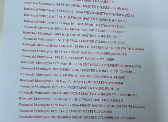 Bremshebel Kawasaki Overige Kawasaki