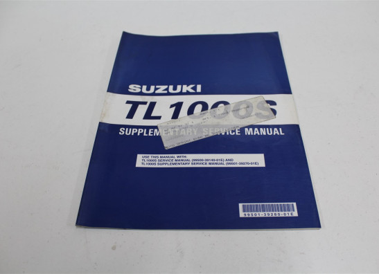 Instruction manual Suzuki TL 1000