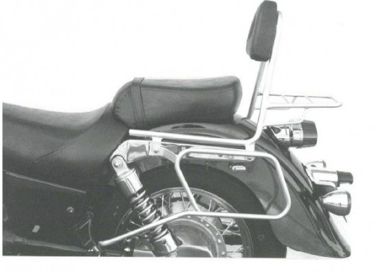Suitcase bracket set Kawasaki VN 1500