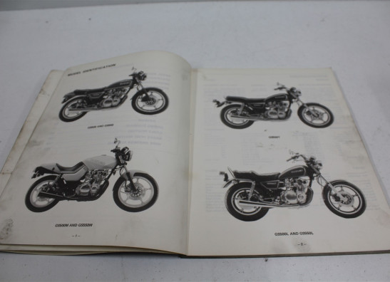 Werkplaatshandboek Suzuki GS 550