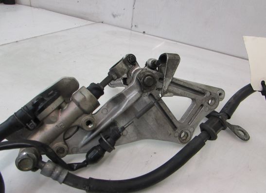 Main step holder right Suzuki GSX R 750