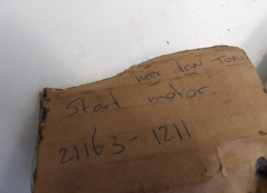 Starting motor Kawasaki ZZR 600