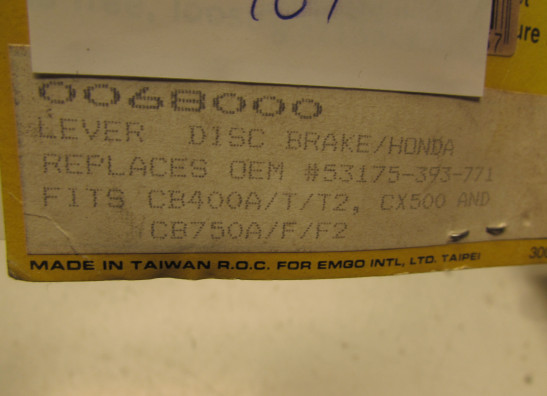 Remhandle Honda CB 400