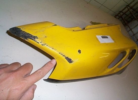 Rechter achterkant Honda CBR 900 RR