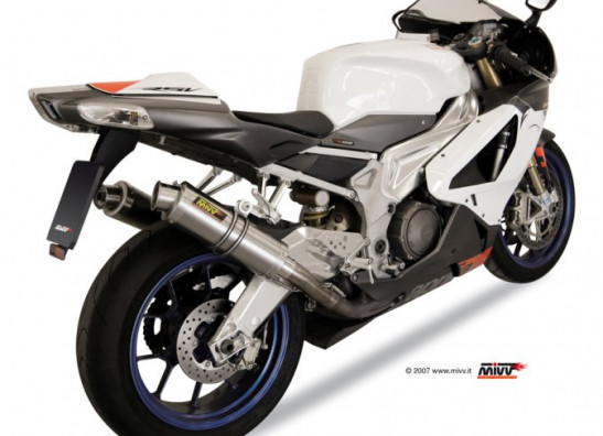 Uitlaat Aprilia RSV 1000