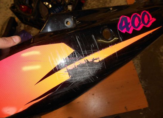 Cowl left rear Kawasaki ZXR 400