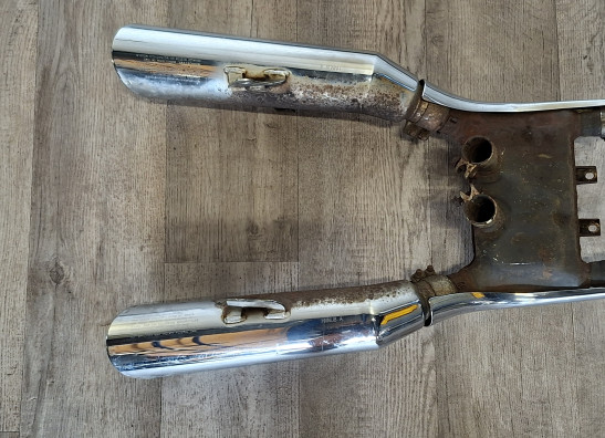 Uitlaat Honda VF 700  750 C Magna