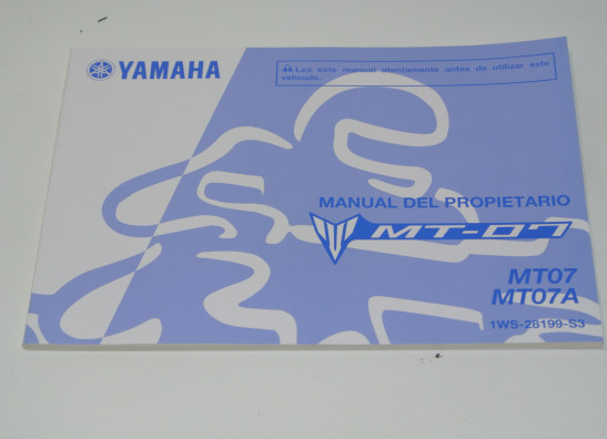 Fahrerhandbuch Yamaha MT 07