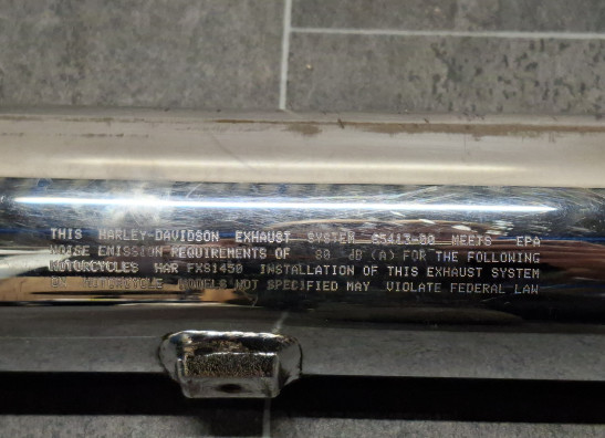 Auspuff Harley Davidson FLSTC Heritage Softail Classic