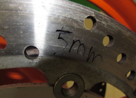 Front wheel complete Suzuki GSX R 1100