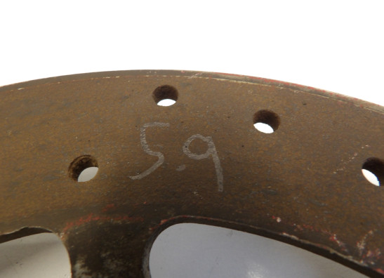 Remschijf voor Moto Guzzi V35 V50 V65