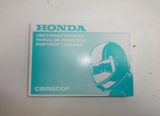 Fahrerhandbuch Honda CBR 600 F