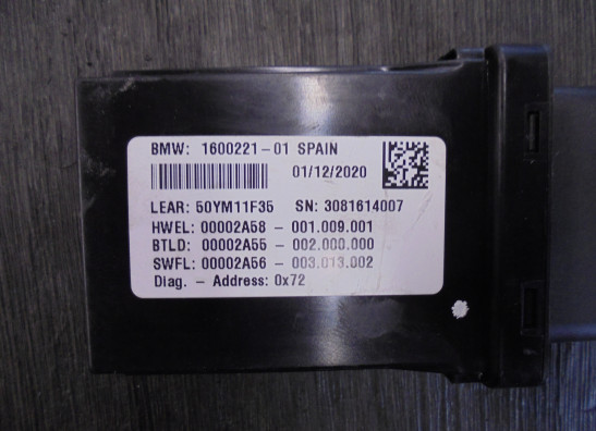 Relais unit BMW F 850 GS