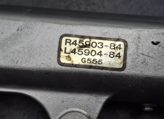 Front pipe bottom left Harley Davidson FXSB Low Rider