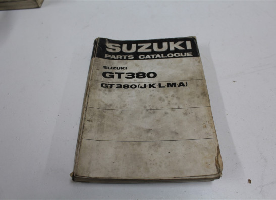 Onderdelenboek Suzuki GT 380