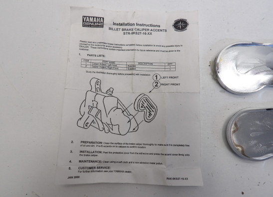 Brake caliper left front Yamaha XVS 1100 Dragstar