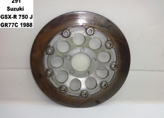 Remschijf voor Suzuki GSX R 750