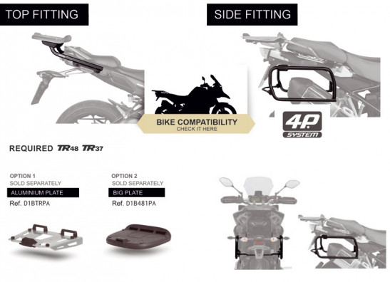Frame body parts BMW R 1200 GS LC
