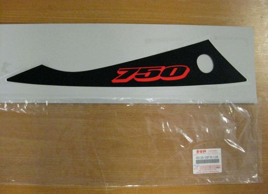 Rechter achterkant Suzuki GSX R 750