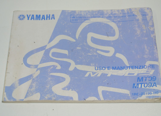 Instructieboekje Yamaha MT 09