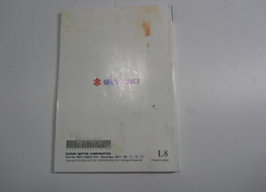 Instructieboekje Suzuki DL 650 V STROM