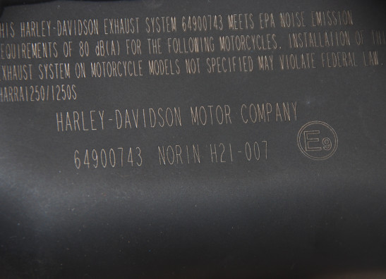 Auspuff-Krummer Harley Davidson Pan America